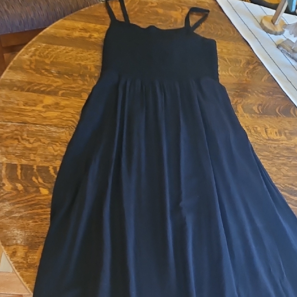 Old Navy Black Mid-length Dress